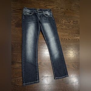 Angels Jeans Women's  Blue Jeans Sz.11 Low Rise